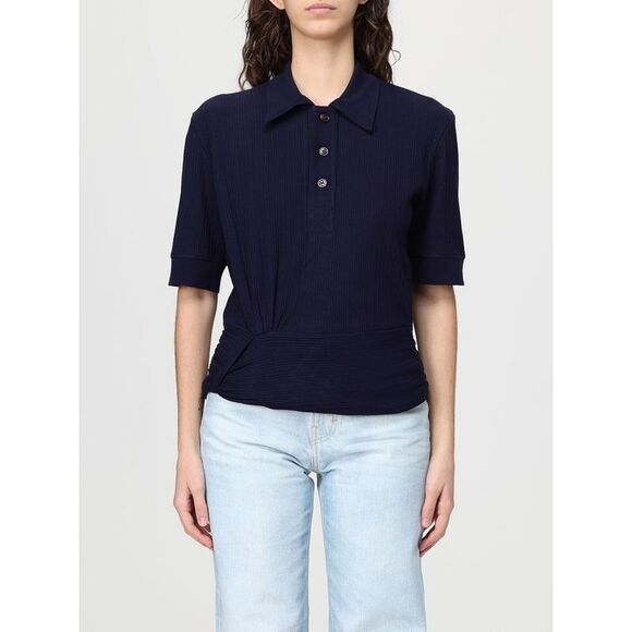 Victoria Victoria Beckham Polo Shirt Woman Blue